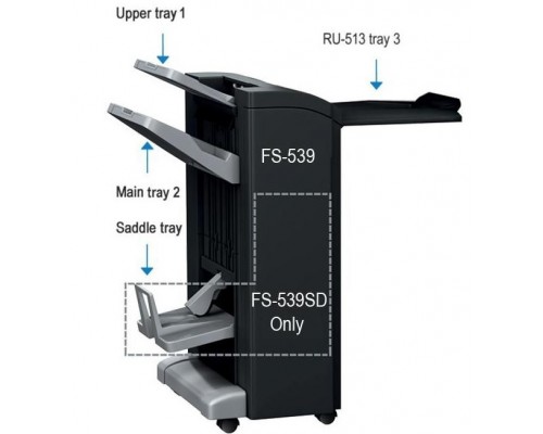 Напольный буклетный степлер-финишер Konica Minolta FS-540SD AAR5WYA