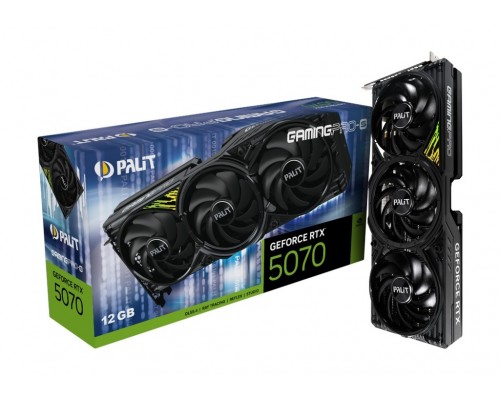 Видеокарта Palit nVidia GeForce RTX 5070 GamingPro-S 12Gb NE75070019K9-GB2050U