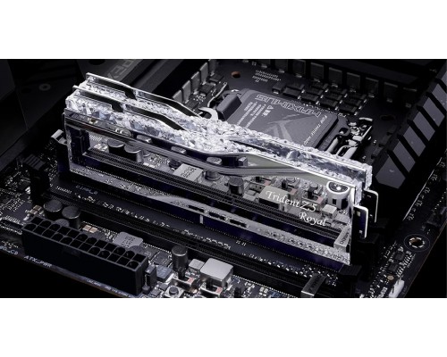 Модуль памяти DDR5 G.Skill TRIDENT Z5 ROYAL RGB 96GB (2x48GB) F5-6400J3239F48GX2-TR5S