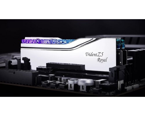 Модуль памяти DDR5 G.Skill TRIDENT Z5 ROYAL RGB 96GB (2x48GB) F5-6400J3239F48GX2-TR5S