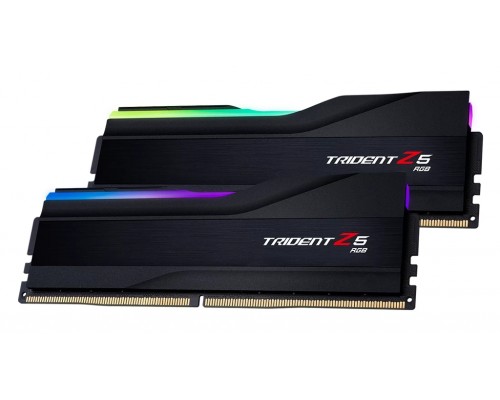 Модуль памяти DDR5 G.Skill TRIDENT Z5 RGB 96GB (2x48GB) F5-6000J3036F48GX2-TZ5RK / Black