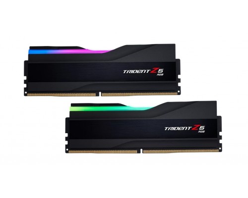 Модуль памяти DDR5 G.Skill TRIDENT Z5 RGB 128GB (2x64GB) F5-6000J3444F64GX2-TZ5RK / Black