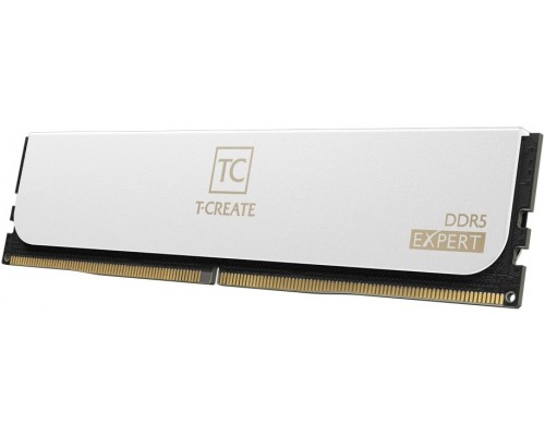 Модуль памяти DDR5 TeamGroup T-Create Expert 128GB (2x64GB) CTCWD5128G6400HC42CDC01 / White