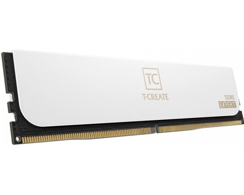 Модуль памяти DDR5 TeamGroup T-Create Expert 128GB (2x64GB) CTCWD5128G6400HC42CDC01 / White