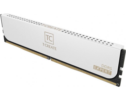 Модуль памяти DDR5 TeamGroup T-Create Expert 128GB (2x64GB) CTCWD5128G6400HC42CDC01 / White