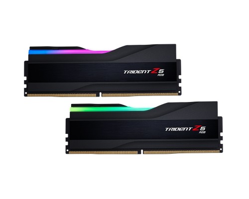 Модуль памяти DDR5 G.Skill TRIDENT Z5 RGB 64GB (2x32GB) F5-6400J3239G32GX2-TZ5RK / Black