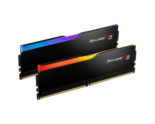 Модуль памяти DDR5 G.Skill RIPJAWS M5 RGB 64GB (2x32GB) F5-6000J3040G32GX2-RM5RK / Black