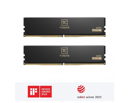 Модуль памяти DDR5 TeamGroup T-Create Expert 96GB (2x48GB) CTCED596G6400HC32ADC01 / Black