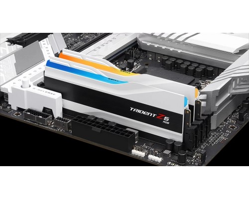 Модуль памяти DDR5 G.Skill TRIDENT Z5 RGB 64GB (2x32GB) F5-6000J2836G32GX2-TZ5RW / White