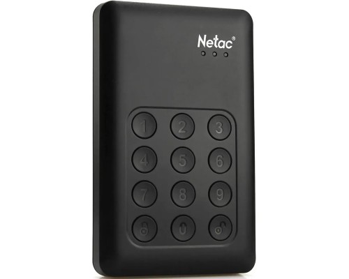 Жесткий диск внешний Netac Secure K390 1TB NT05K390K001T30BK