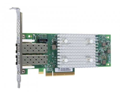 Плата контроллера QLogic 32Gb Dual Port FC HBA QLE2742-SR-CK