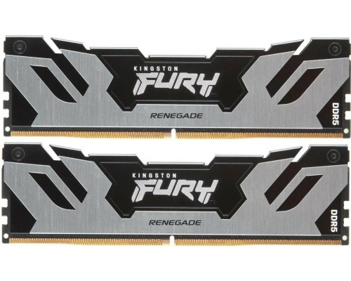 Оперативная память Kingston 32GB FURY Renegade Silver DDR5 DIMM KF572C38RSK2-32