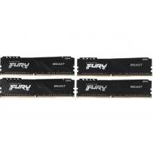 Оперативная память Kingston Fury Beast Black 64GB DDR4 DIMM KF432C16BB1K4/64                                                                                                                                                                              