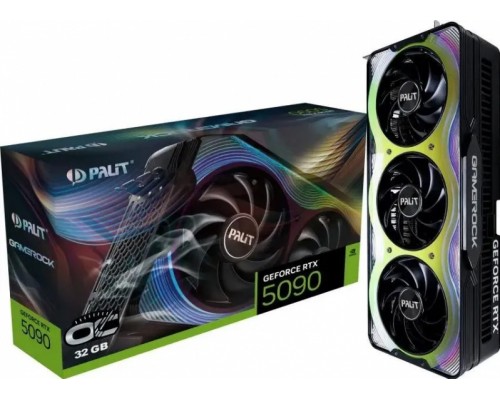 Видеокарта Palit nVidia GeForce RTX 5090 GameRock OC 32Gb NE75090S19R5-GB2020G