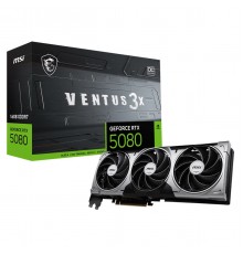 Видеокарта MSI nVidia GeForce RTX 5080 16G Ventus 3X OC Plus                                                                                                                                                                                              