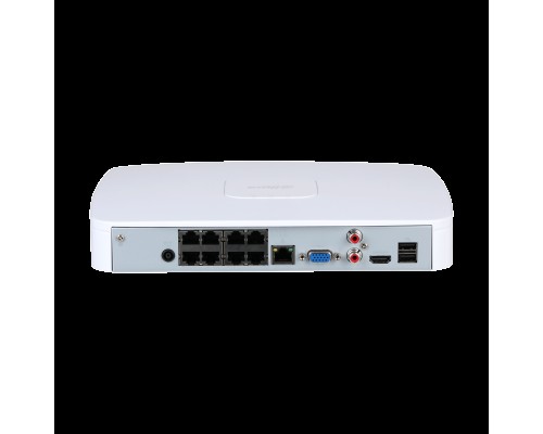 Видеорегистратор IP 8-канальный Dahua c PoE DHI-NVR4108-8P-EI