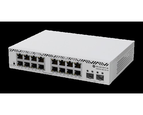 Коммутатор MikroTik Cloud Smart Switch CSS318-16G-2S+IN