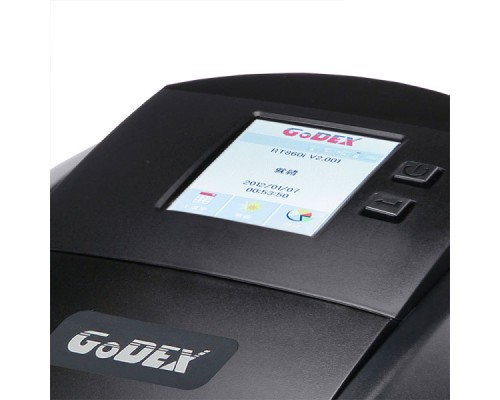 Термотрансферный принтер этикеток Godex RT863i+ LCD SU + Ethernet + USB Host