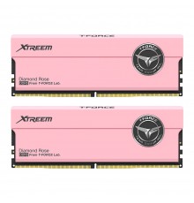 Модуль памяти DDR5 TeamGroup T-Force Xtreem 32GB (2x16GB) FFPD532G7600HC36FDC01 Pink                                                                                                                                                                      