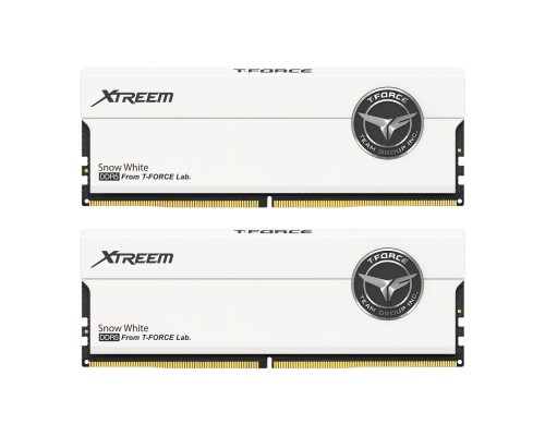 Модуль памяти DDR5 TeamGroup T-Force Xtreem 32GB (2x16GB) FFWD532G8000HC38DDC01 White