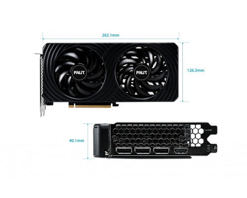 Видеокарта Palit nVidia GeForce RTX 5060 Dual 8Gb NE75060019P1-GB2063D