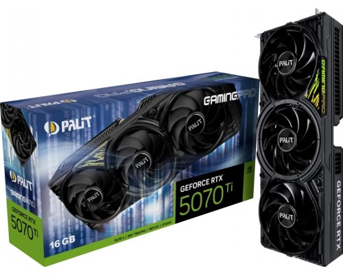 Видеокарта Palit nVidia GeForce RTX 5070 Ti GamingPro 16Gb NE7507T019T2-GB2031Y