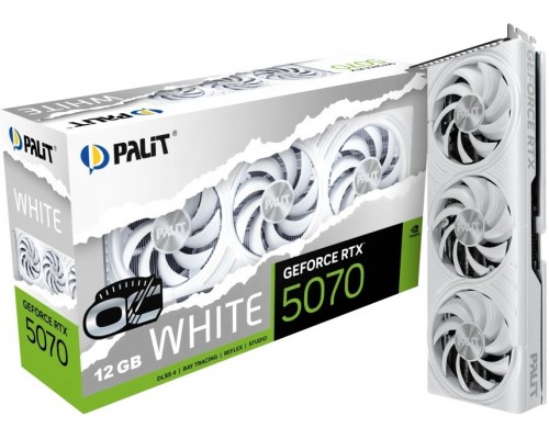 Видеокарта Palit nVidia GeForce RTX 5070 White OC NE75070U19K9-GB2050W