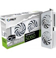 Видеокарта Palit nVidia GeForce RTX 5060 White OC 8Gb NE75060U19P1-GB2063M                                                                                                                                                                                