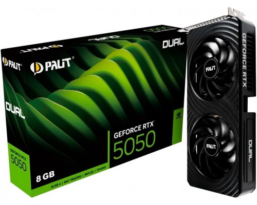 Видеокарта Palit nVidia GeForce RTX 5050 Dual 8Gb NE65050019P1-GB2070D