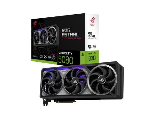 Видеокарта ASUS ROG Astral GeForce RTX 5080 Gaming OC 16Gb 90YV0LV0-M0NA00