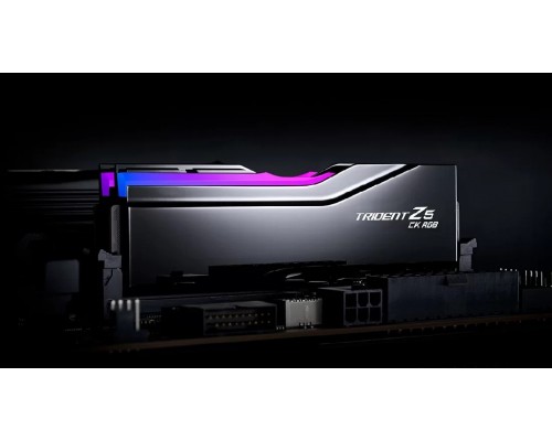 Модуль памяти DDR5 CUDIMM G.Skill Trident Z5 CK RGB 48GB (2x24GB) F5-8800C4255H24GX2-TZ5CRK