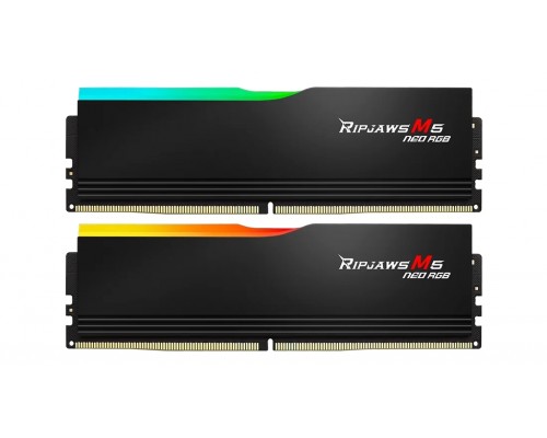 Модуль памяти DDR5 G.Skill RIPJAWS M5 NEO RGB 64GB (2x32GB) F5-6000J2836G32GX2-RM5NRK