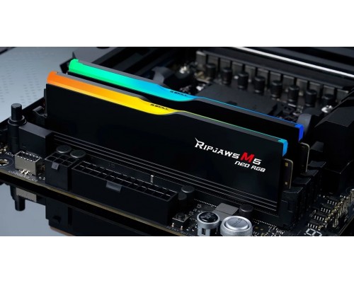 Модуль памяти DDR5 G.Skill RIPJAWS M5 NEO RGB 64GB (2x32GB) F5-6000J2836G32GX2-RM5NRK