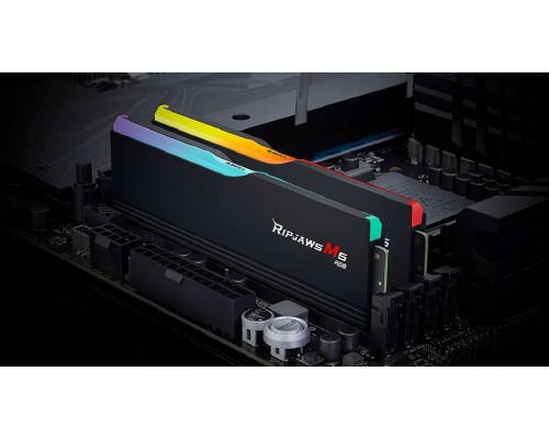 Модуль памяти DDR5 G.Skill RIPJAWS M5 RGB 32GB (2x16GB) F5-6400J3648F16GX2-RM5RK
