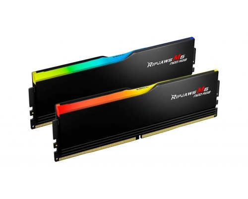 Модуль памяти DDR5 G.Skill RIPJAWS M5 NEO RGB 32GB (2x16GB) F5-6000J3038F16GX2-RM5NRK