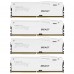 Модуль памяти Kingston FURY Beast White RGB DDR5 DIMM 128Гб (4х32Гб) KF556C40BWAK4-128