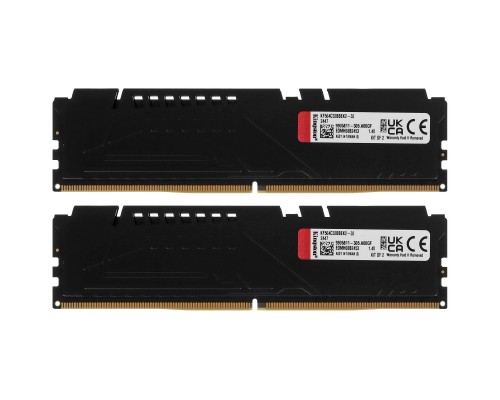Модуль памяти Kingston FURY Beast Black EXPO RGB DDR5 DIMM 32Гб KF564C32BBEA-32