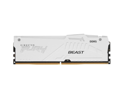 Модуль памяти Kingston FURY Beast White EXPO RGB DDR5 DIMM 32Гб KF556C36BWEA-32