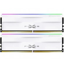Модуль памяти Silicon Power Xpower Zenith White RGB DDR5 DIMM 64 ГБ(2 x 32Гб) SP064GXLWU60AFDH                                                                                                                                                            