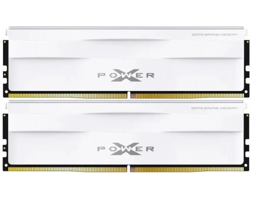 Модуль памяти Silicon Power Xpower Zenith White DDR5 DIMM 64 ГБ(2 x 32Гб) SP064GXLWU60AFDG