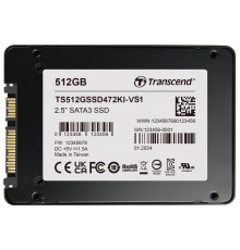 Промышленный SSD накопитель Transcend 472KI 512 Гб TS512GSSD472KI-VS1                                                                                                                                                                                     