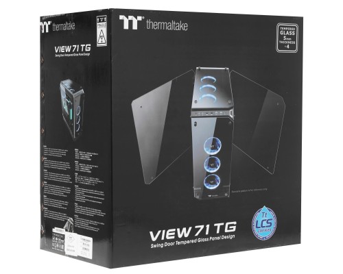 Корпус Thermaltake View 71 TG CA-1I7-00F1WN-00 black