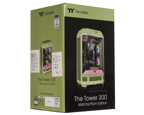 Корпус Thermaltake The Tower 300 CA-1Y4-00SJWN-00 mutcha plum
