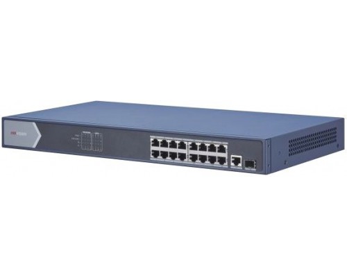 Коммутатор неуправляемый Hikvision DS-3E0518P-E