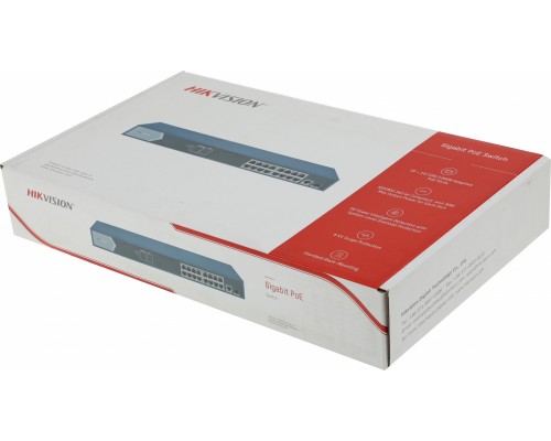 Коммутатор неуправляемый Hikvision DS-3E0518P-E
