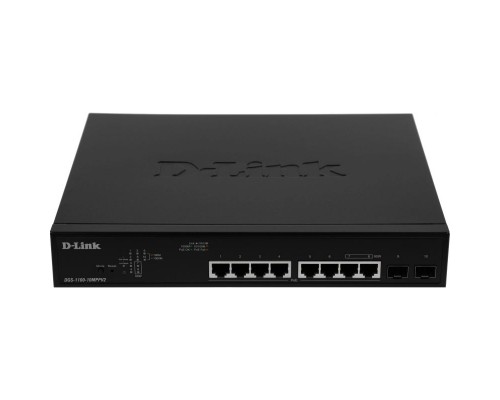 Коммутатор настраиваемый D-Link DGS-1100-10MPPV2/A (L2)