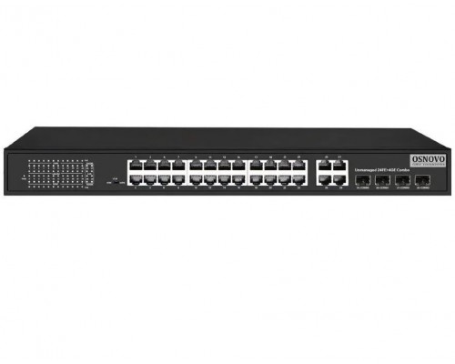 Коммутатор неуправляемый Osnovo SW-62444(400W)