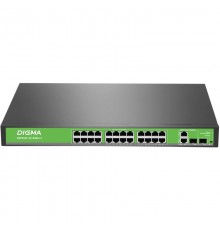Коммутатор неуправляемый Digma DSP224F-2C-R400 V1 (L2)                                                                                                                                                                                                    