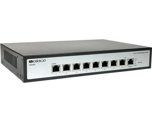 Коммутатор управляемый Origo OS6208 OS6208/A1A (L2)
