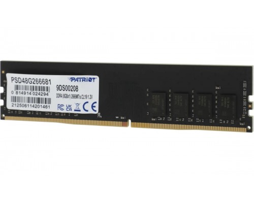 Модуль памяти 8GB Patriot Signature Line DDR4 DIMM PSD48G266681